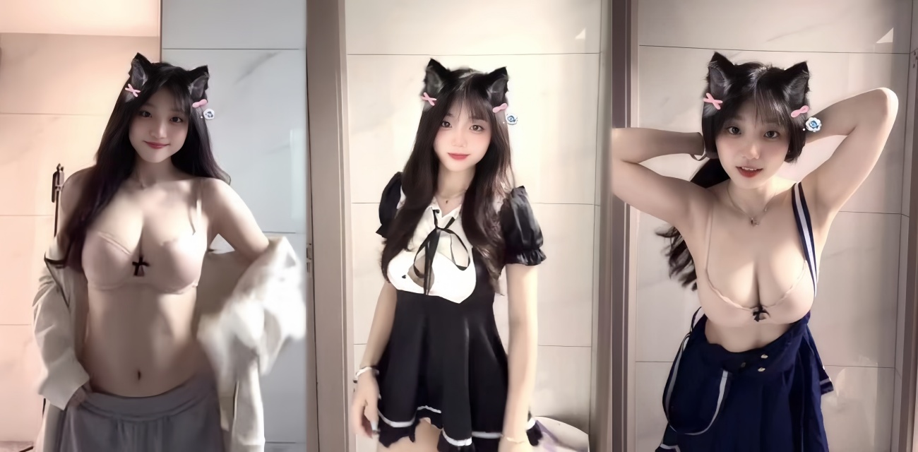 抖音巨乳甜妹【sunny77】最新性爱视频流出，黑丝自慰肥臀后入爆操巨乳狂甩骚浪至极